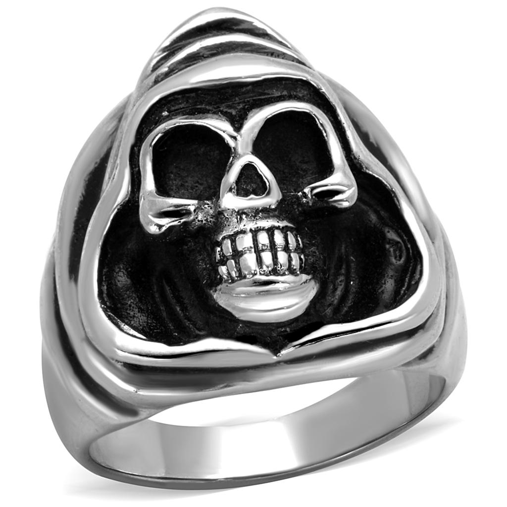 JCE2063 High polished (no plating) Stainless Steel Ring with No Stone